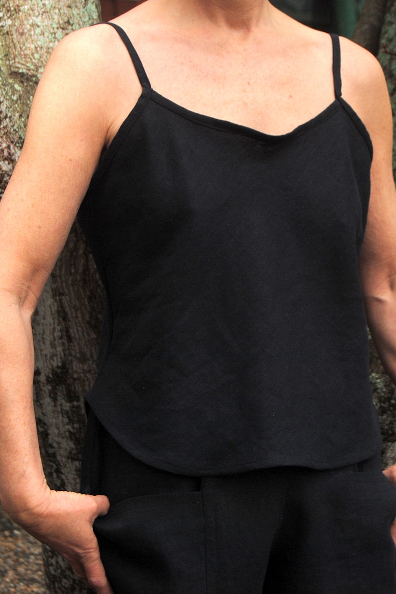 Linen Camisole Top