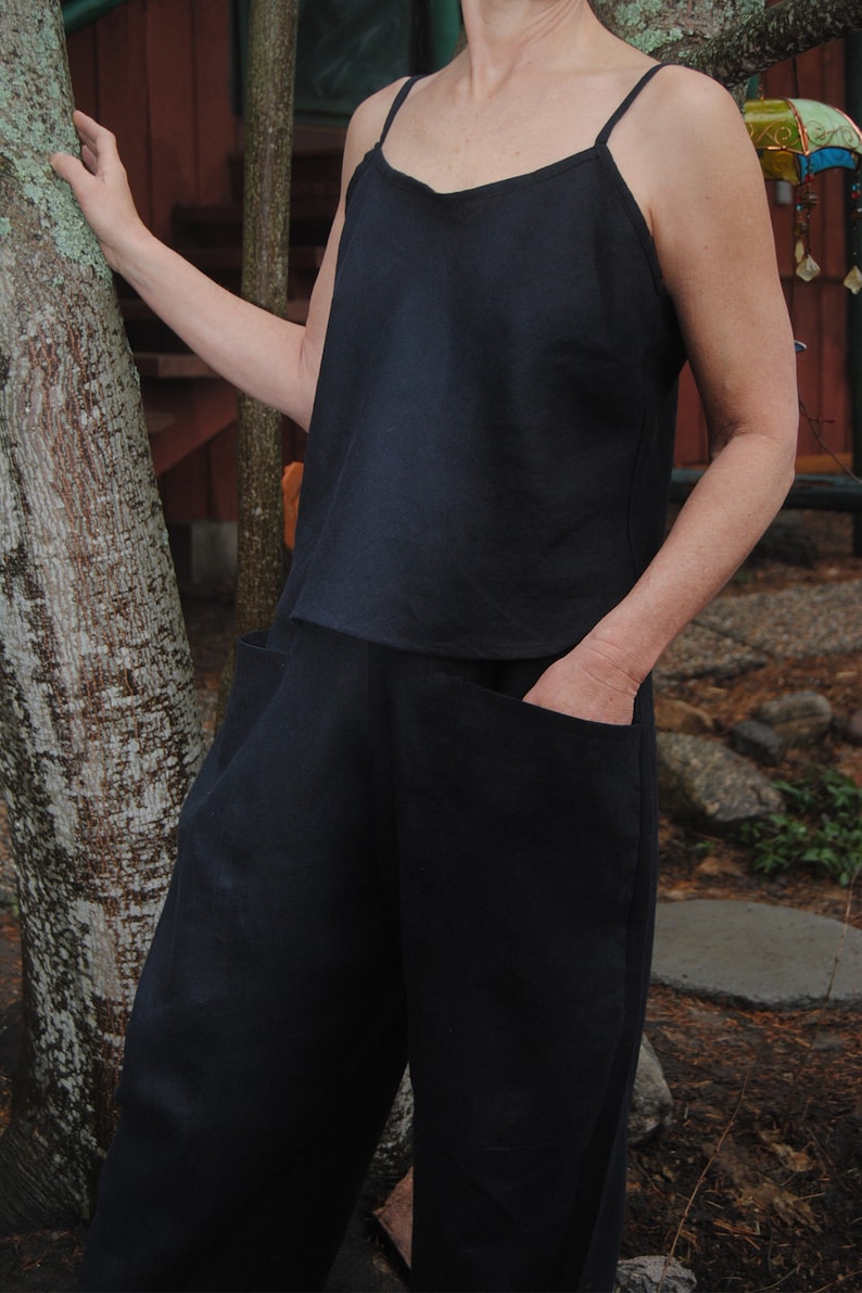 Linen Camisole Top