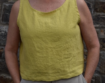 Sherbert Crop Tank Top | Large