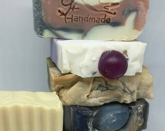 Soaps, Discounted Price Soaps, Soap packages, Choose 3 Soap Bars for discount, Gift Package, For Him, For Her, Handmade Soap,