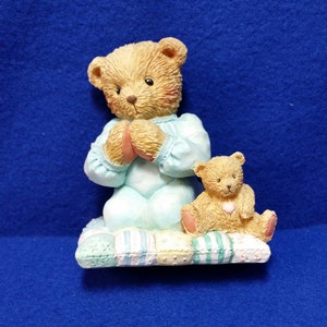 Vintage Cherished Teddies Patrick &quot;Thank You For A Friend That&#39;s True&quot;  Figurine / Hamilton Gifts / Cherished Teddies 911410
