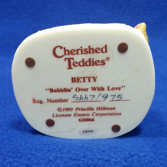 Cherished Teddies Betty 