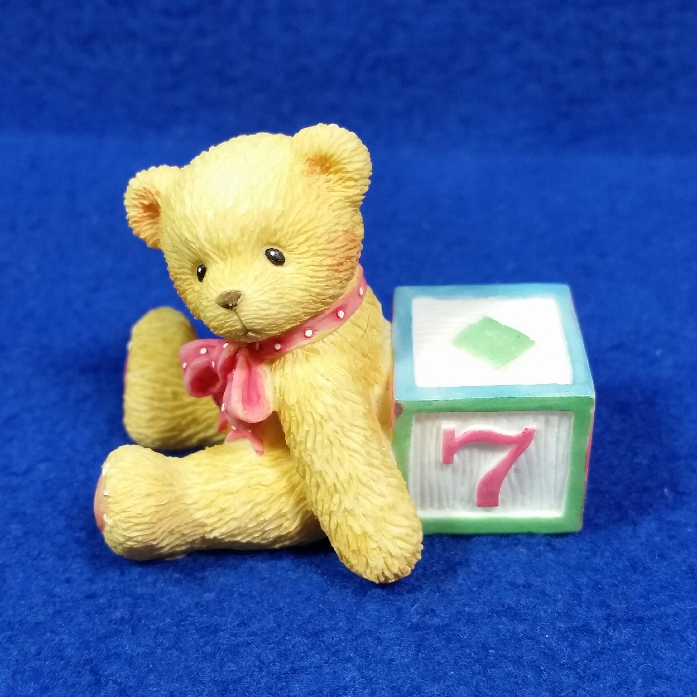 Cherished Teddies Bear With Number 