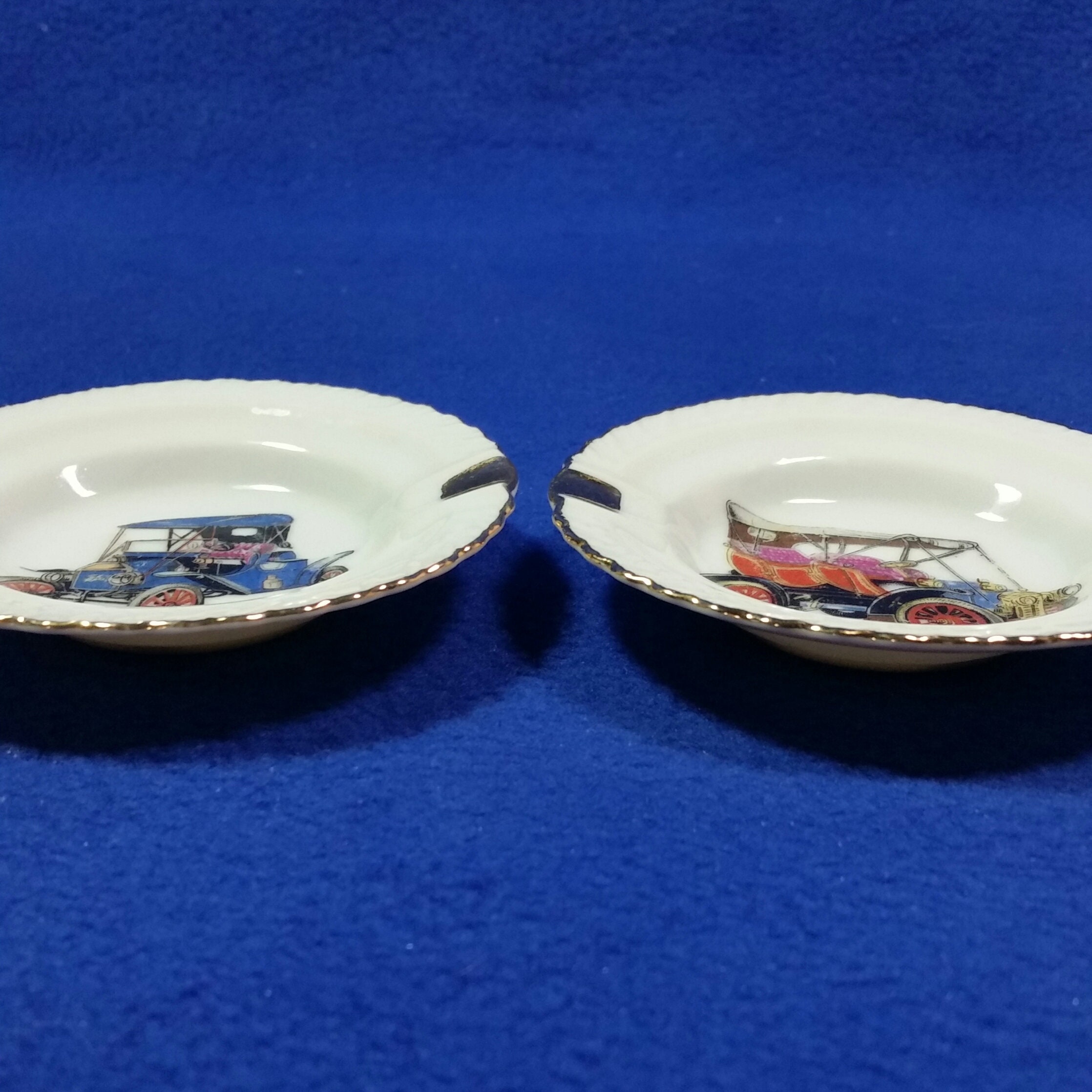 Model T Ashtray Set / Vintage Car Ashtray / Made in Japan / Etsy