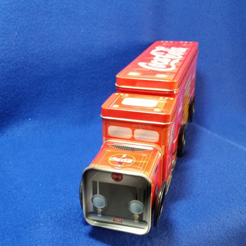Cocacola Semi Truck Tin / Coca