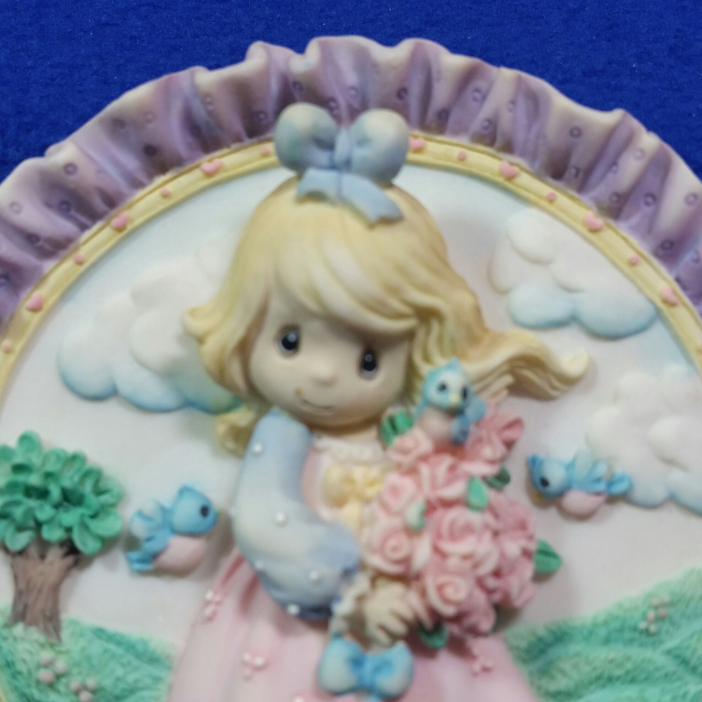 Precious Moments you Are My Happiness Wall Plaque / Avon Exclusive