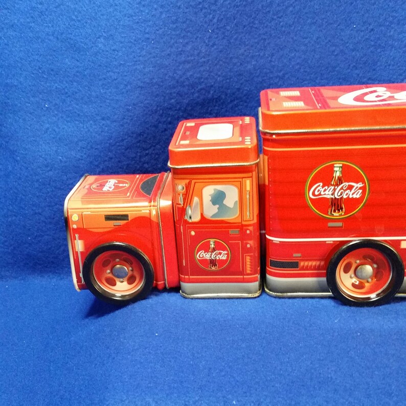 Cocacola Semi Truck Tin / Coca