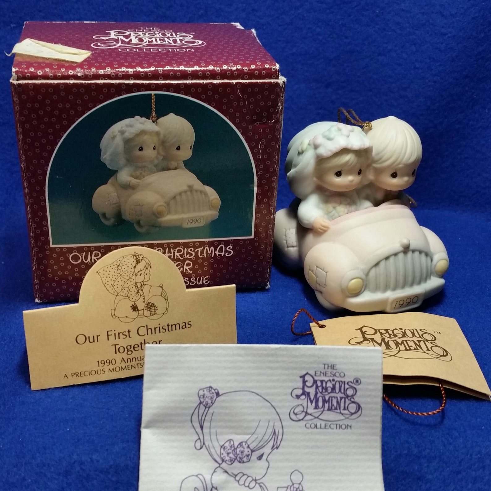 Precious Moments our First Christmas Together Etsy