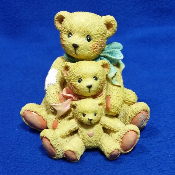 Cherished Teddies Figurine: Theadore, Samantha & Tyler - Hamilton