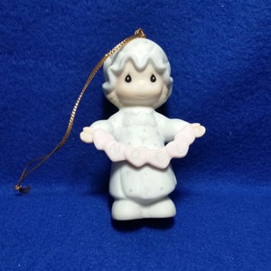 Precious Moments &quot;You Have Touched So Many Hearts&quot; Ornament / Enesco 112356 / Flame Production Mark / Vintage Precious Moments Ornaments