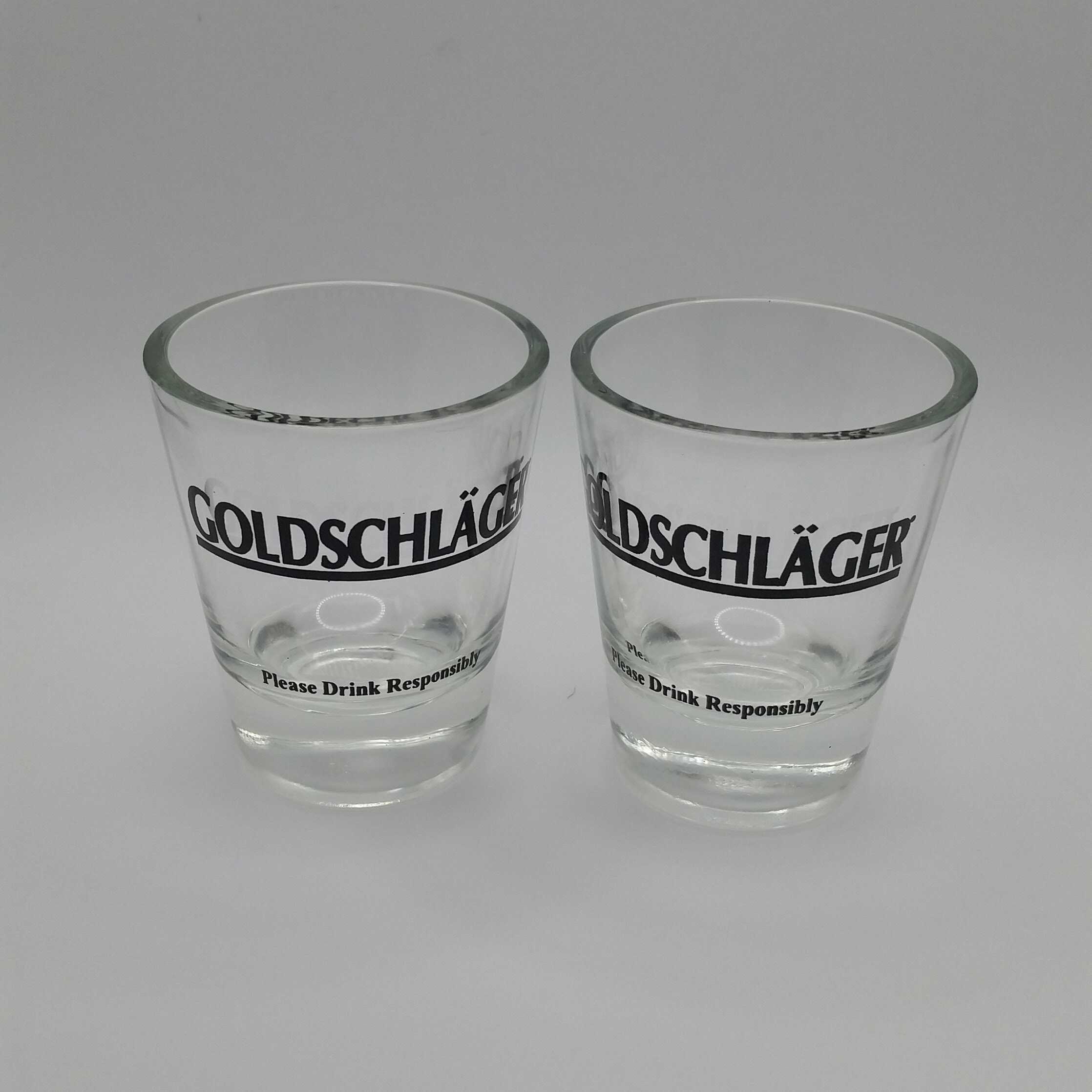 Vintage Goldschlager Shot Glass Set / Goldschlager Please Etsy