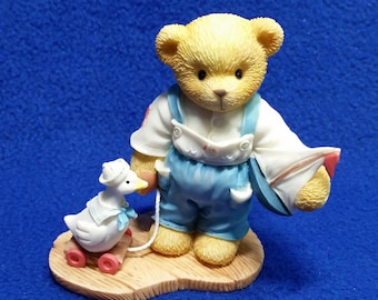 Cherished Teddies Alex "Cherish The Little Things" Figurine / Enesco 368156 / Exclusive Tour