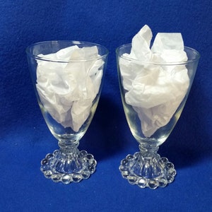 Anchor Hocking Berwick Boopie Water Glass Set / Boopie Water Glasses / Berwick Water Glasses / Berwick Glasses / Set of 2