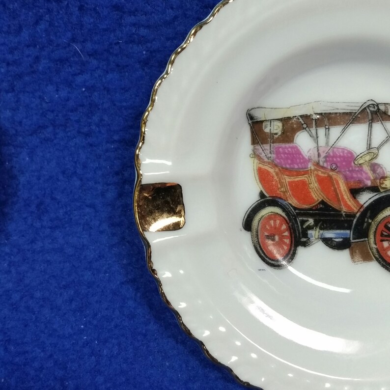 Model T Ashtray Set / Vintage Car Ashtray / Made in Japan / Etsy
