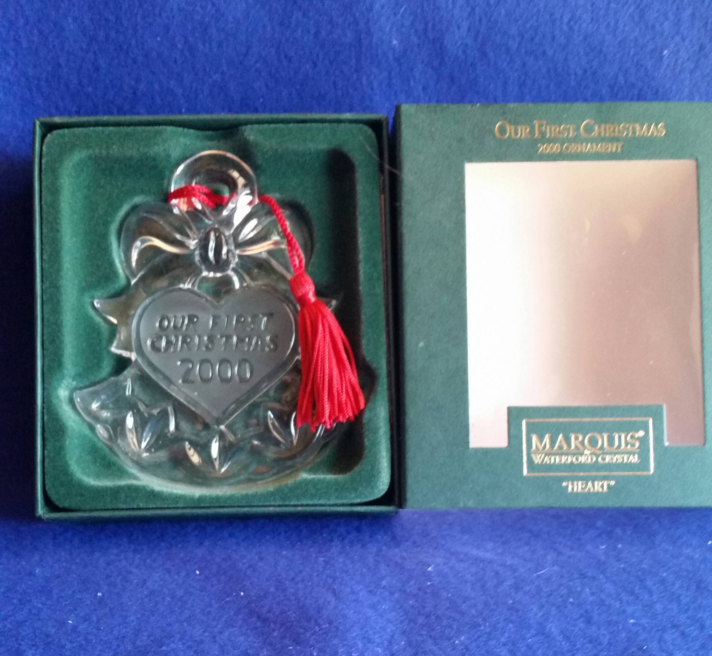 Collection Waterford 12 Jours De Noël – 12 Ornements En Cristal – Coffret Complet