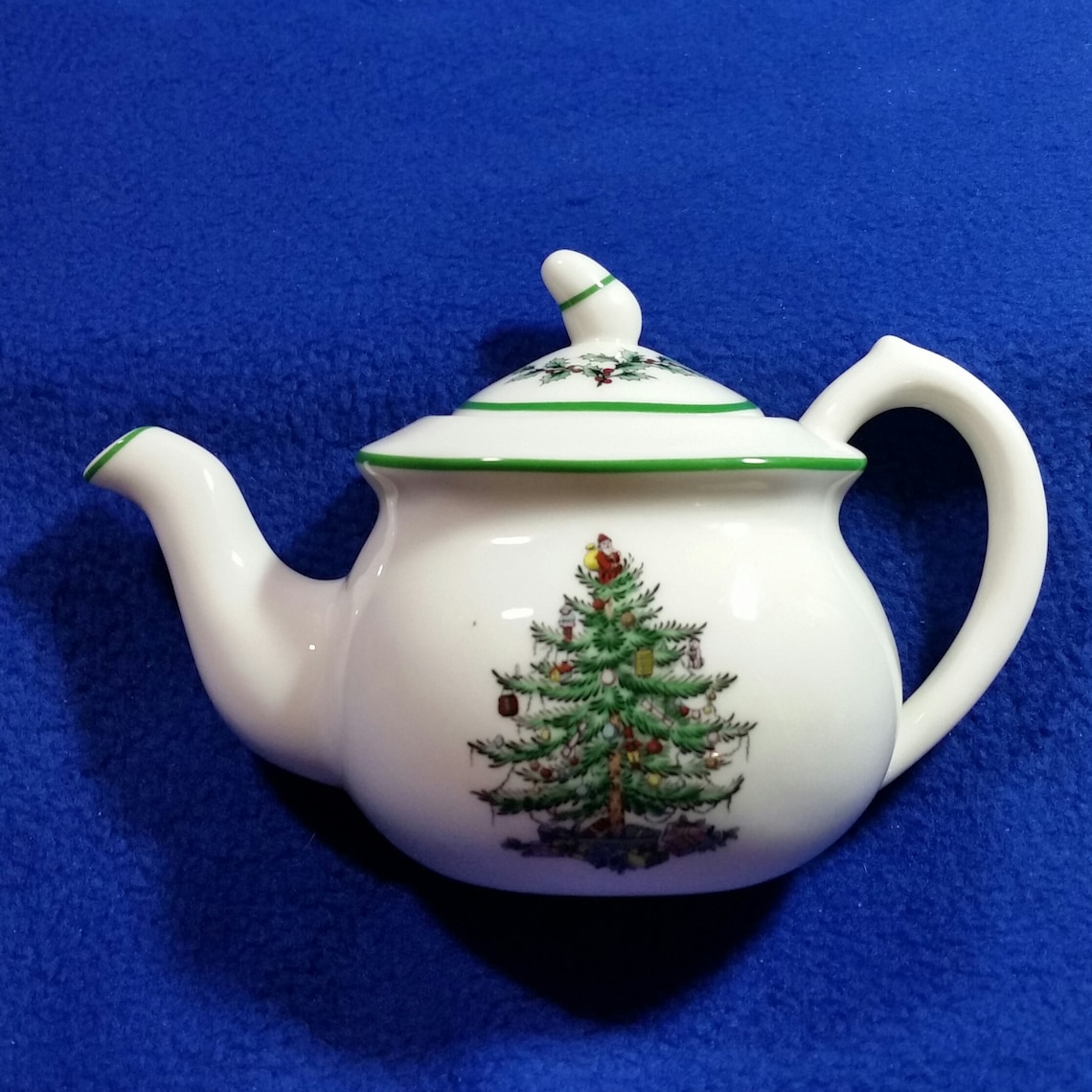 Vintage Spode Christmas Tree Teapot Wall Night Light Cover / Etsy