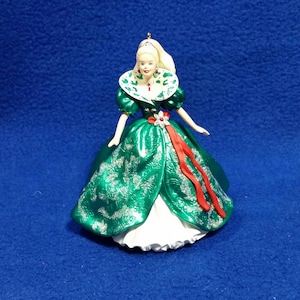 Hallmark Keepsake &quot;Holiday Barbie&quot; Ornament / Hallmark Keepsake Ornament / Barbie Ornament / 1995 Barbie Ornament / Special Edition Barbie