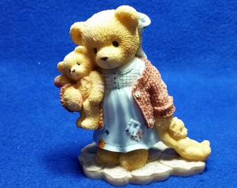 Cherished Teddies Irene "Time Leads Us Back To The Things We Love The Most" Figurine / Enesco 476404 / Pre-Owned / No Box