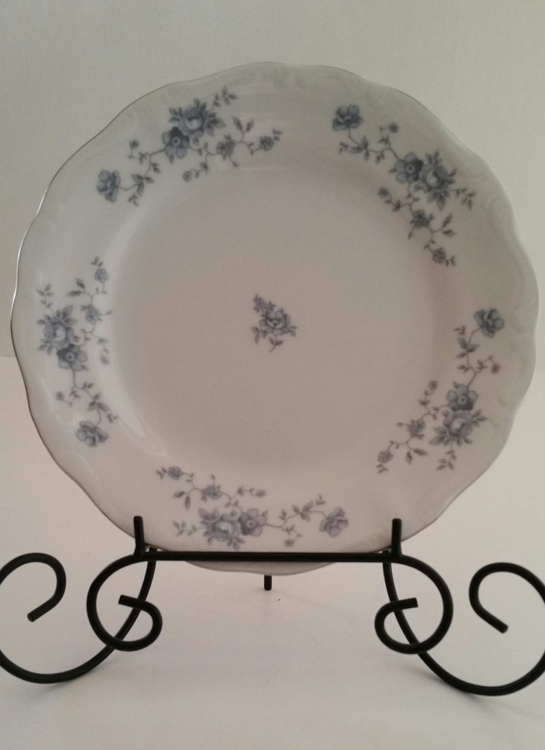 Johann Haviland Blue Garland Bread /& Butter PlateBlue GarlandHavilandJohann HavilandVintae PlateBread PlateVintage Wedding