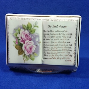 Vintage Ruben&#39;s Original Indoor Planter / The Lord&#39;s Prayer Indoor Planter / Vintage Indoor Planter