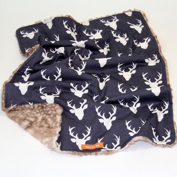 Oh, Deer Blanket, Deer blanket, antler blanket, hunting blanket, Deer horns luxury baby blanket