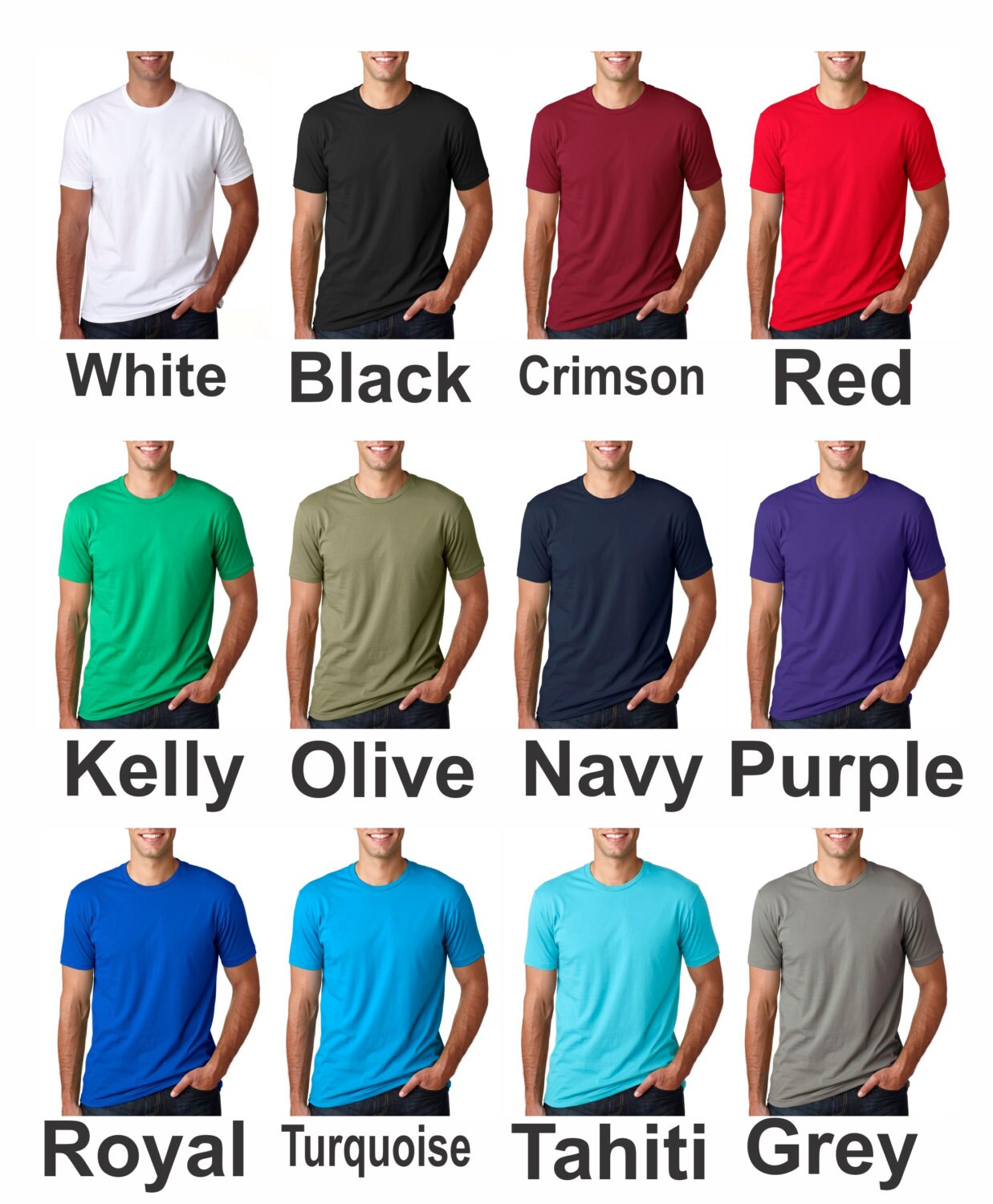 Unisex Custom Personalized Mens Tee Pick Your Wording Great - Etsy