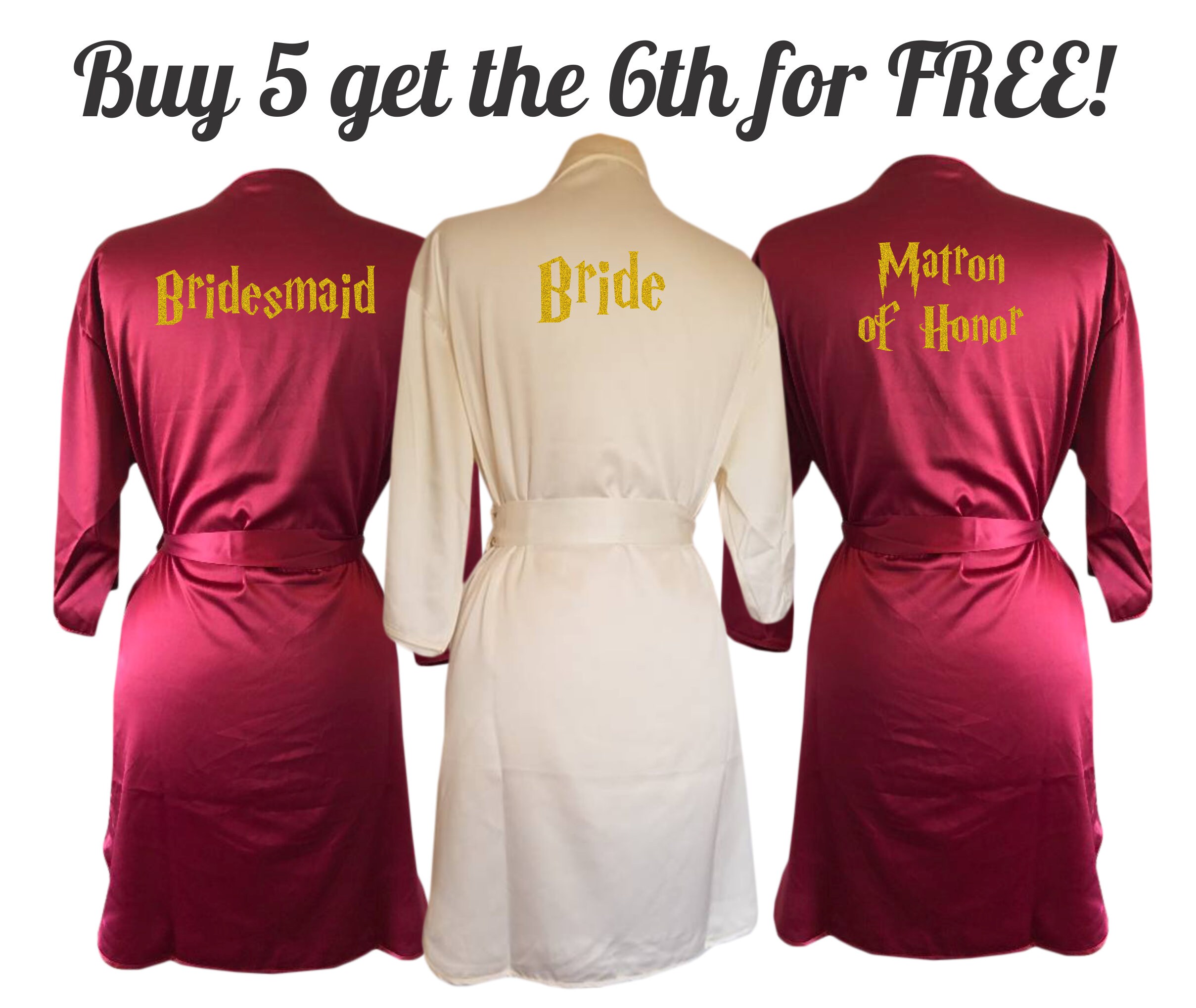 Bridesmaid Robe Bridesmaid Gift Personalized Bridal Party Etsy