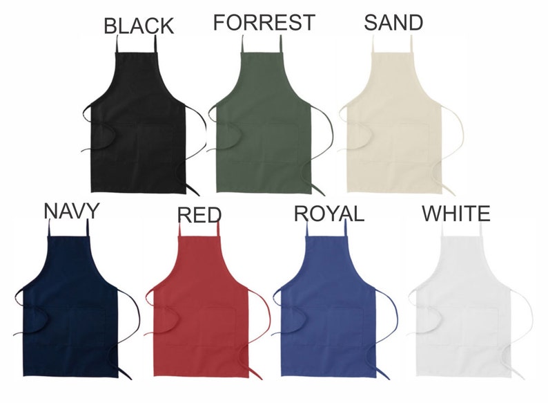 I Love Cooking for Aprons Choose Your Wording Make It Etsy