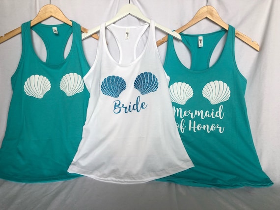mermaid bachelorette shirts
