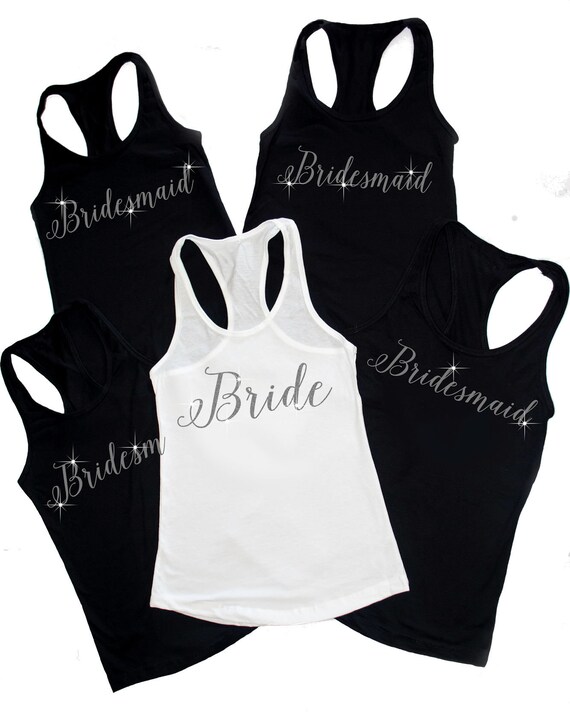 bridal party tank tops