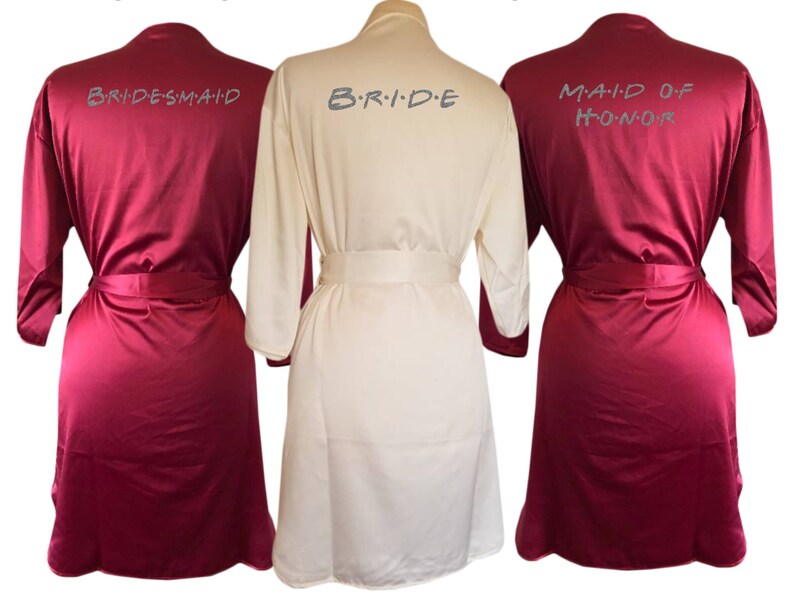 custom bridal party robes