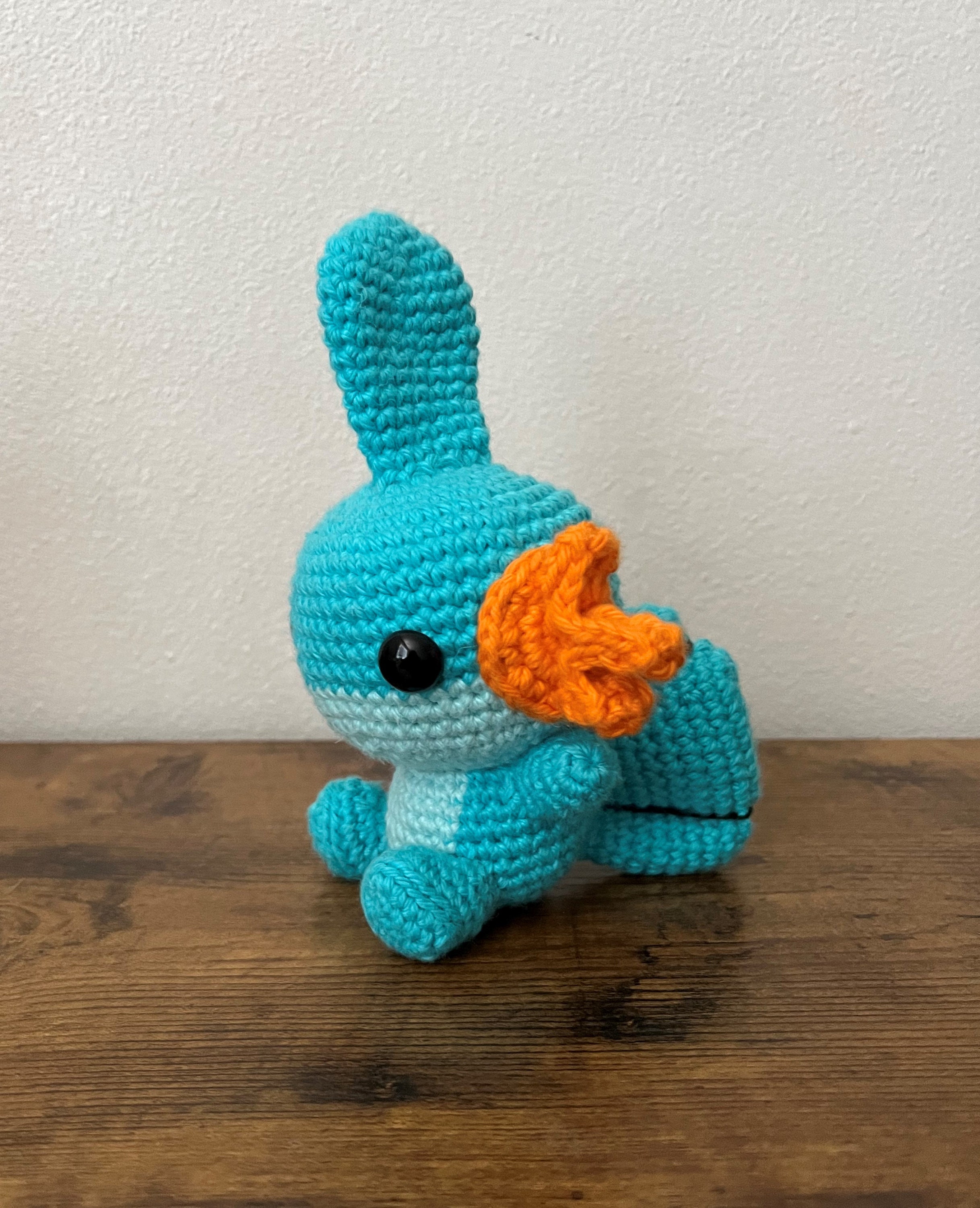 Baby Mudkip Crochet Pattern Etsy