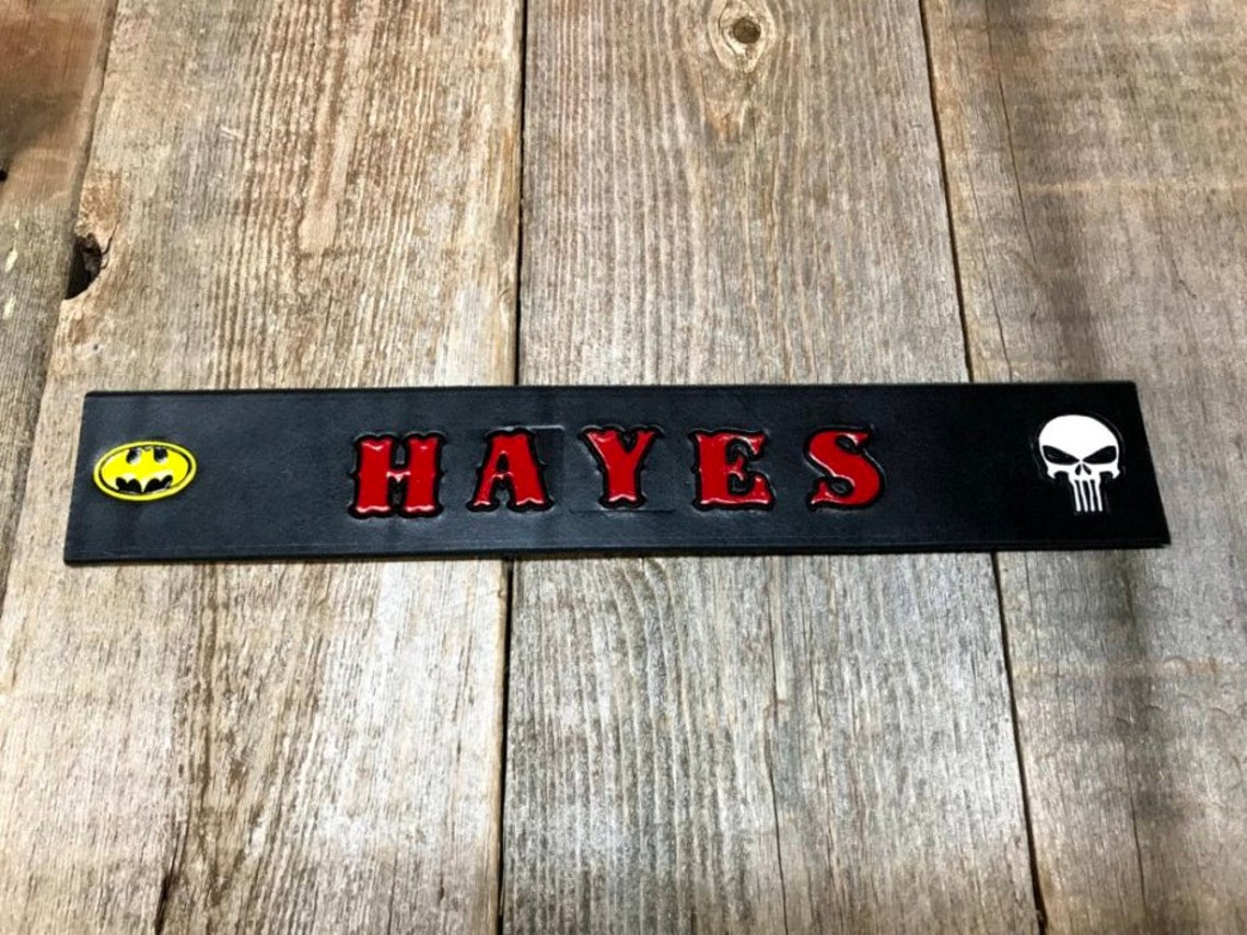 Universal Firefighter Locker Name Tag Etsy