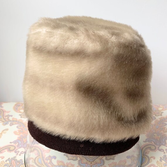 Vintage 1950’s Faux Fur Cossack Style Hat - image 2
