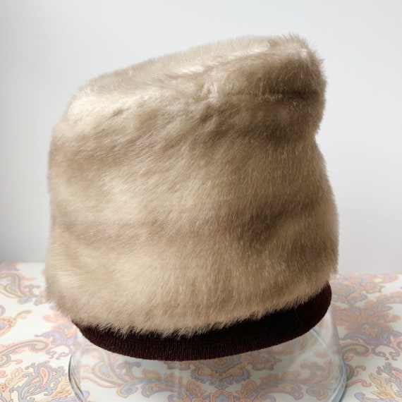 Vintage 1950’s Faux Fur Cossack Style Hat - image 4