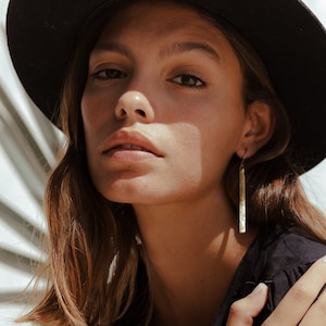Orion Bronze Ohrringe Boho Ohrringe Handgemachte Bronze Ohrringe Baumeln