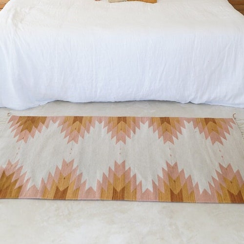 Handwoven Mexican Rug Oaxacan Woven Rugs Ek Balam Handmade Etsy