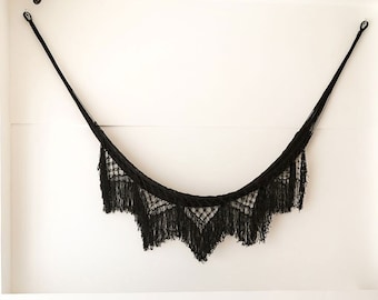 Macrame Handmade Mexican Hammock | Nylon Boho Woven Hammock