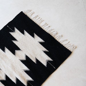 Handwoven Mexican Rug, Woven Wool Rug, Wool Accent Rug, Woven Area Rug, Rug wall hanging, Oaxaca wool rug, living room rug, bedroom rug