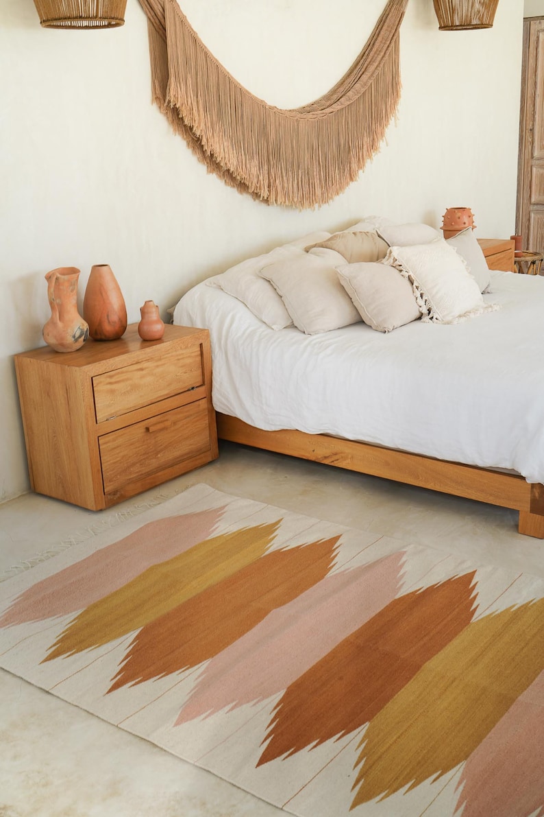 Handwoven Mexican Rug Oaxacan Woven Rugs Tierra Mexican Rug Etsy