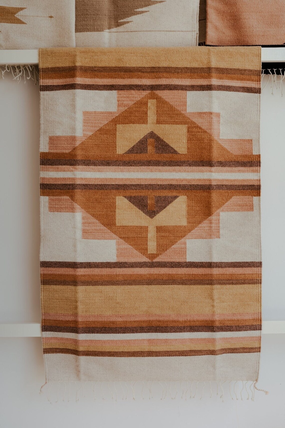 Handwoven Mexican Rug Oaxacan Woven Rugs Ek Balam Handmade Etsy