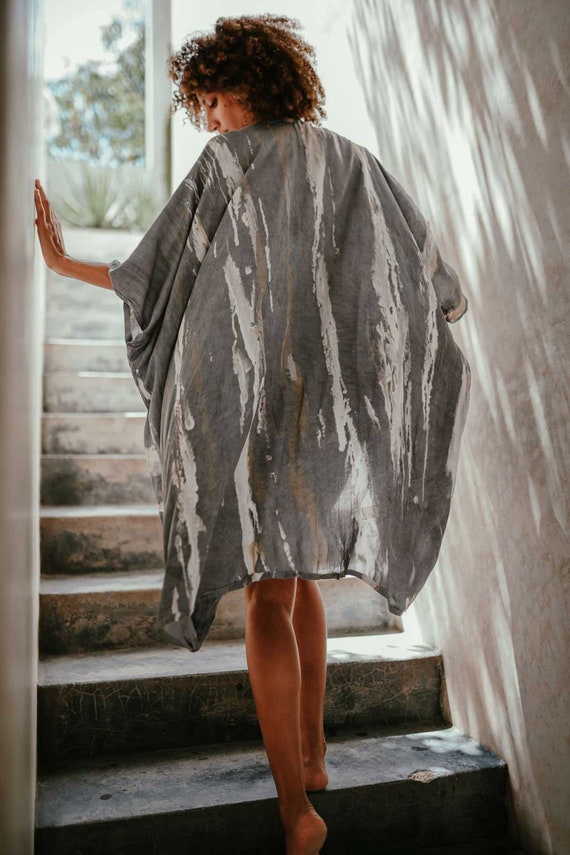Hippie kimono robe deals