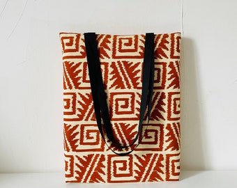 Tote bag Wax africain, sac de course, sac cabas