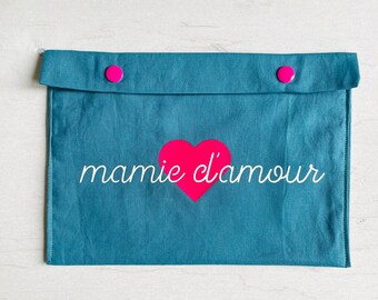 Pochette de rangement, personnalisée, pochette pour sac, trousse maquillage