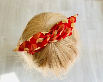 Banda para el cabello Diadema rígida, diadema rígida Alambre de tela