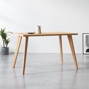 4 x Tapered Oak Legs - Table and Bench