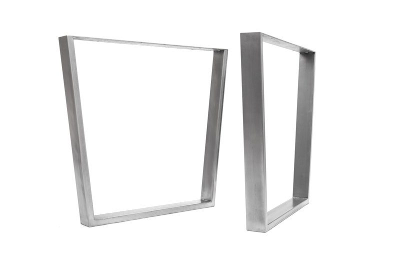 Industrial Table Legs - V-frame Design - Box Section Steel, Various ...