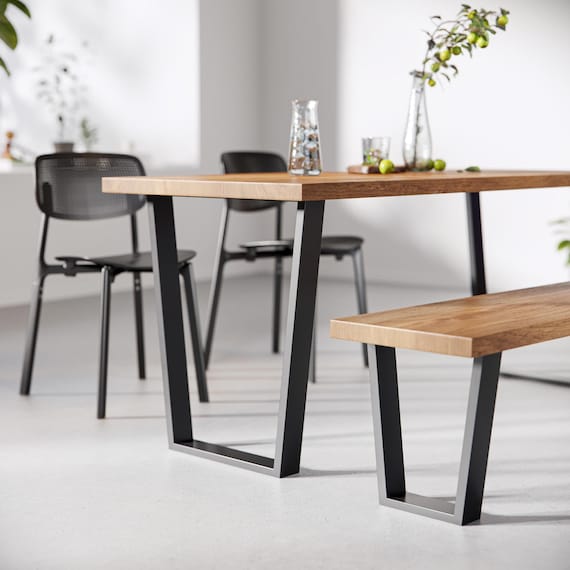 Box section table legs outlet
