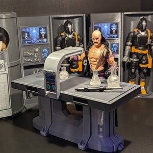 Cobra Laboratory Exam Table for 1:12 scale CLASSIFIED G.I. JOE