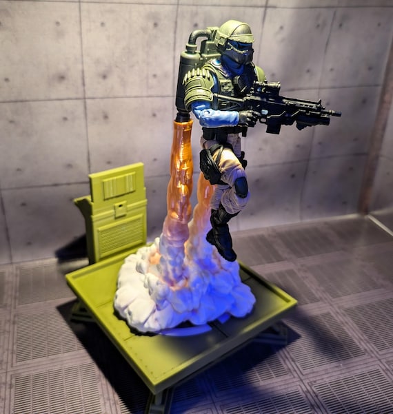 Classified JUMP Platform & Blast Stand for the GIJOE Jetpack